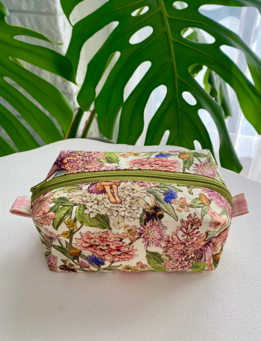 Floral & Fairy Makeup Pouch