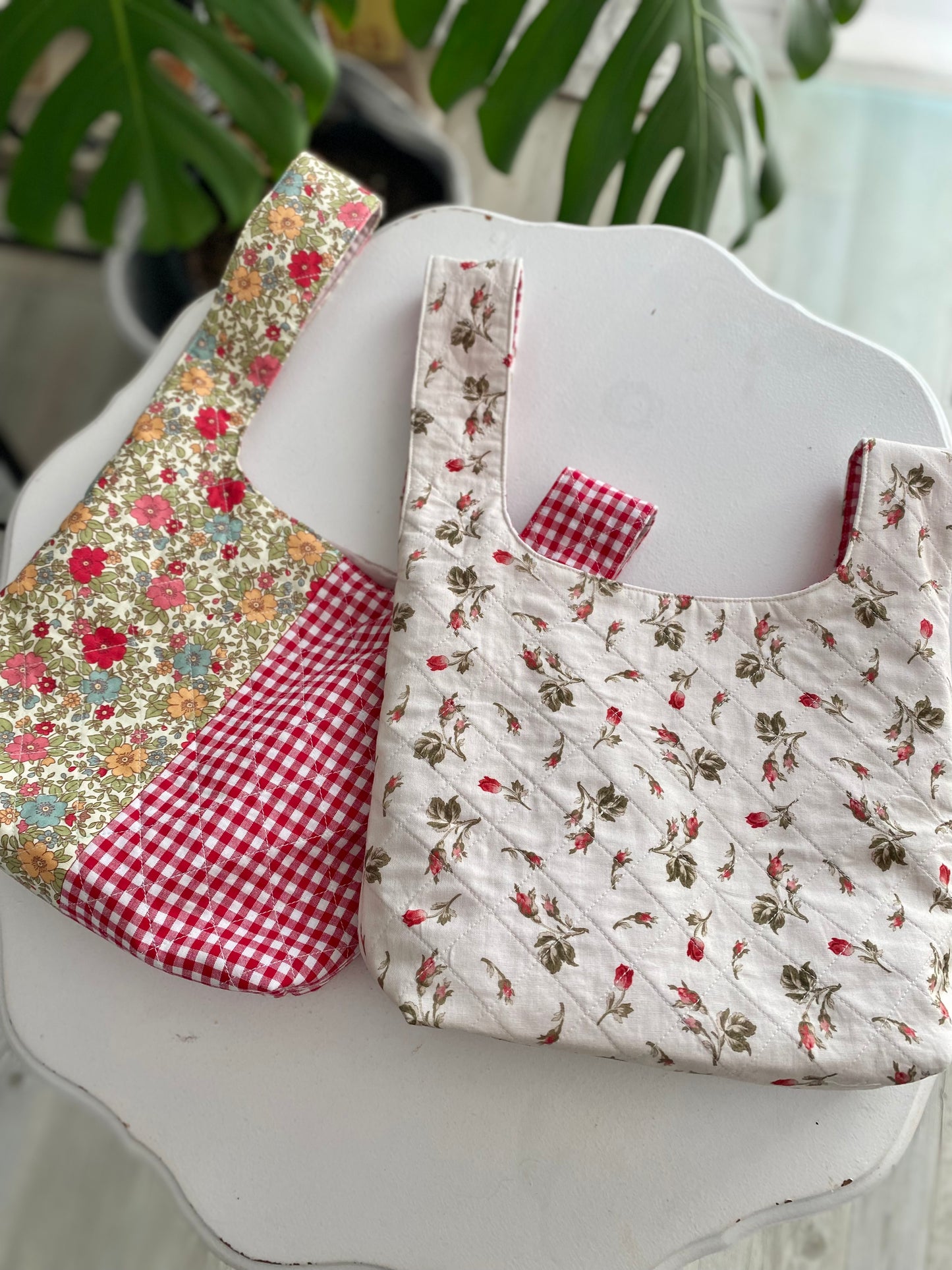 Japanese Style Rosebud Knot Bag