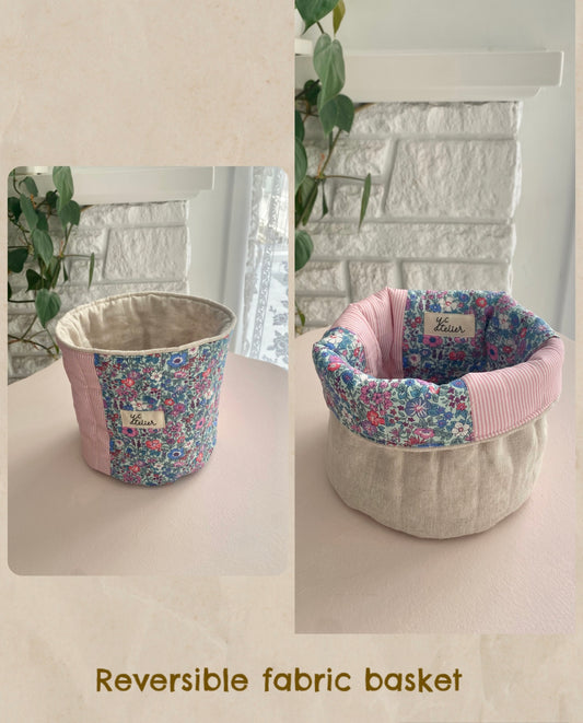Reversible Fabric Basket