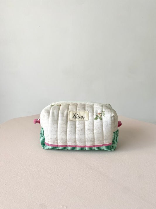Medium Zipper Pouch – Rosebuds