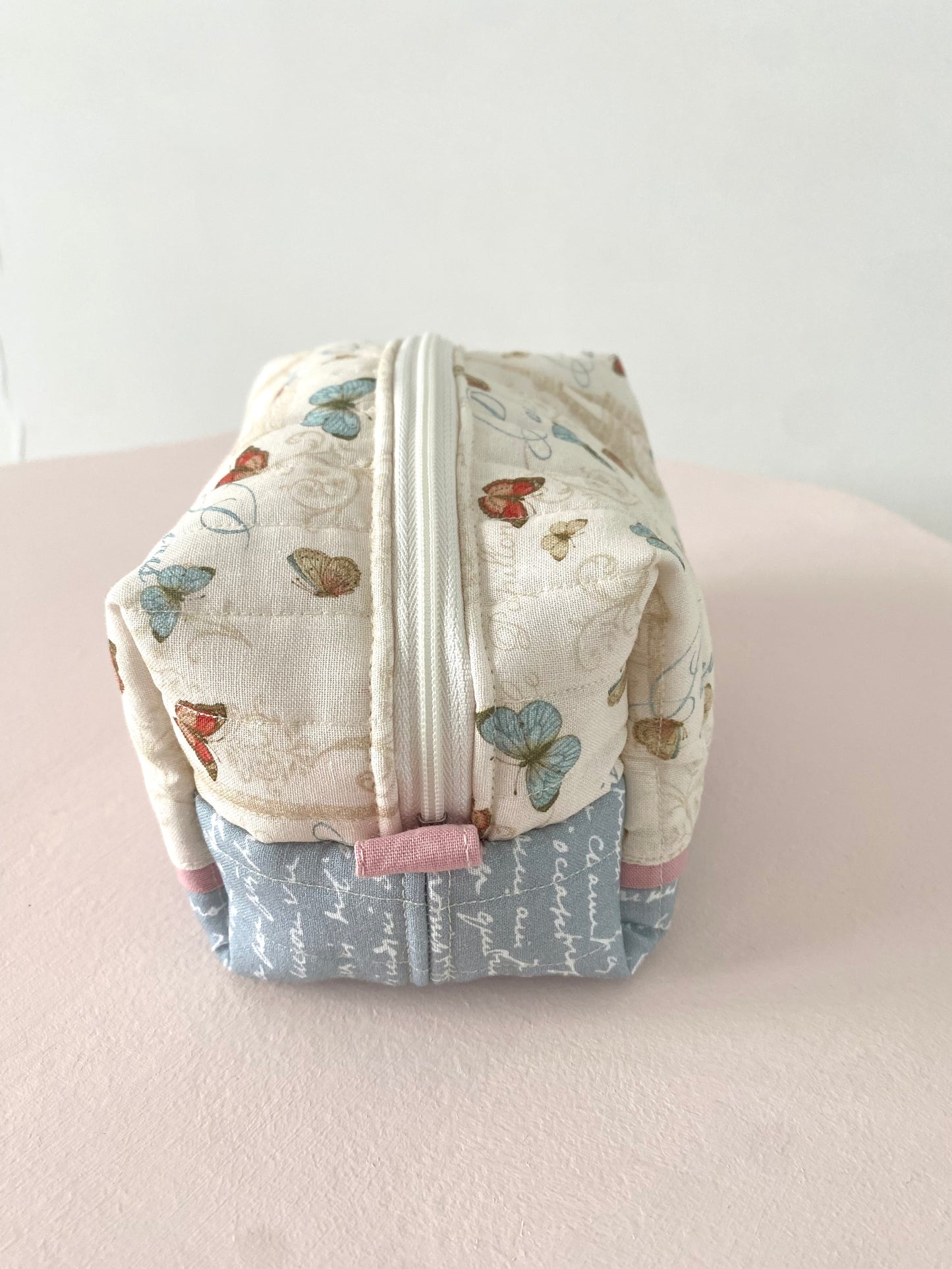 Medium Zipper Pouch – French Butterfly