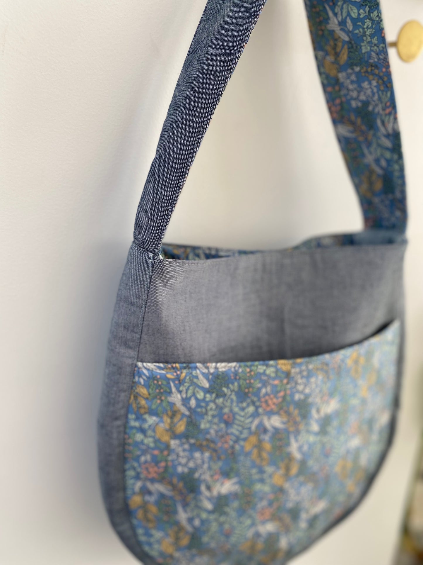 Cotton Round Bottom Bag